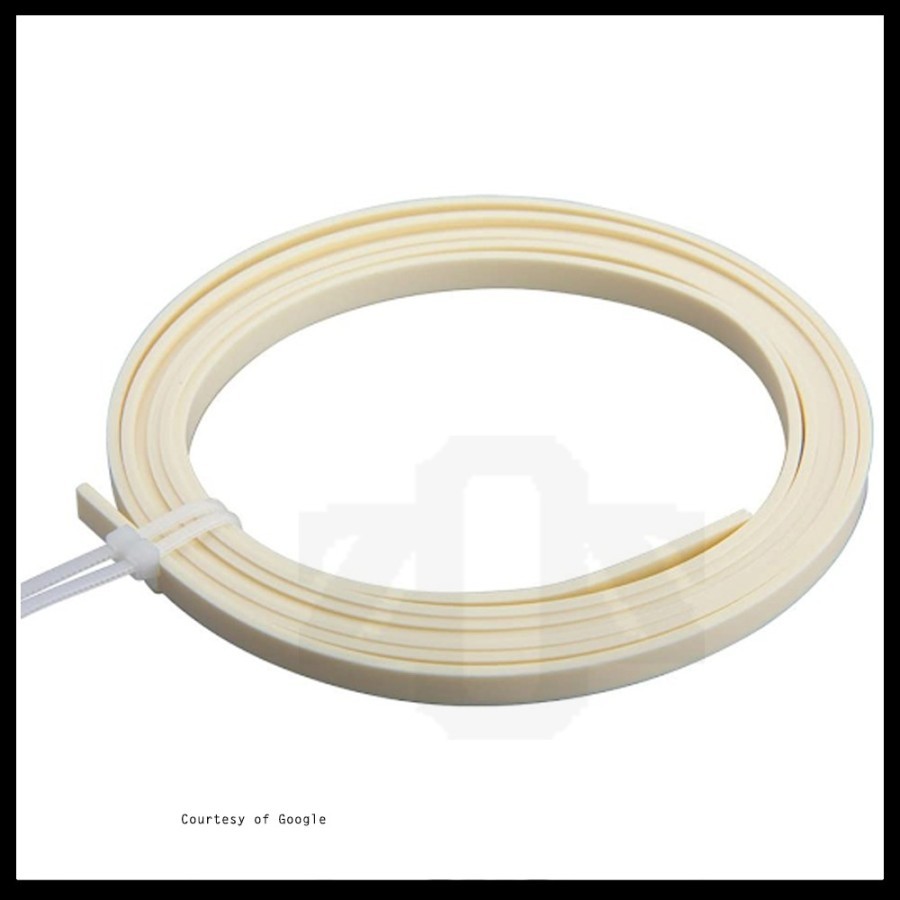 Jual List Strip Side Inlay Edging Binding Body Gitar Ivory | Shopee ...