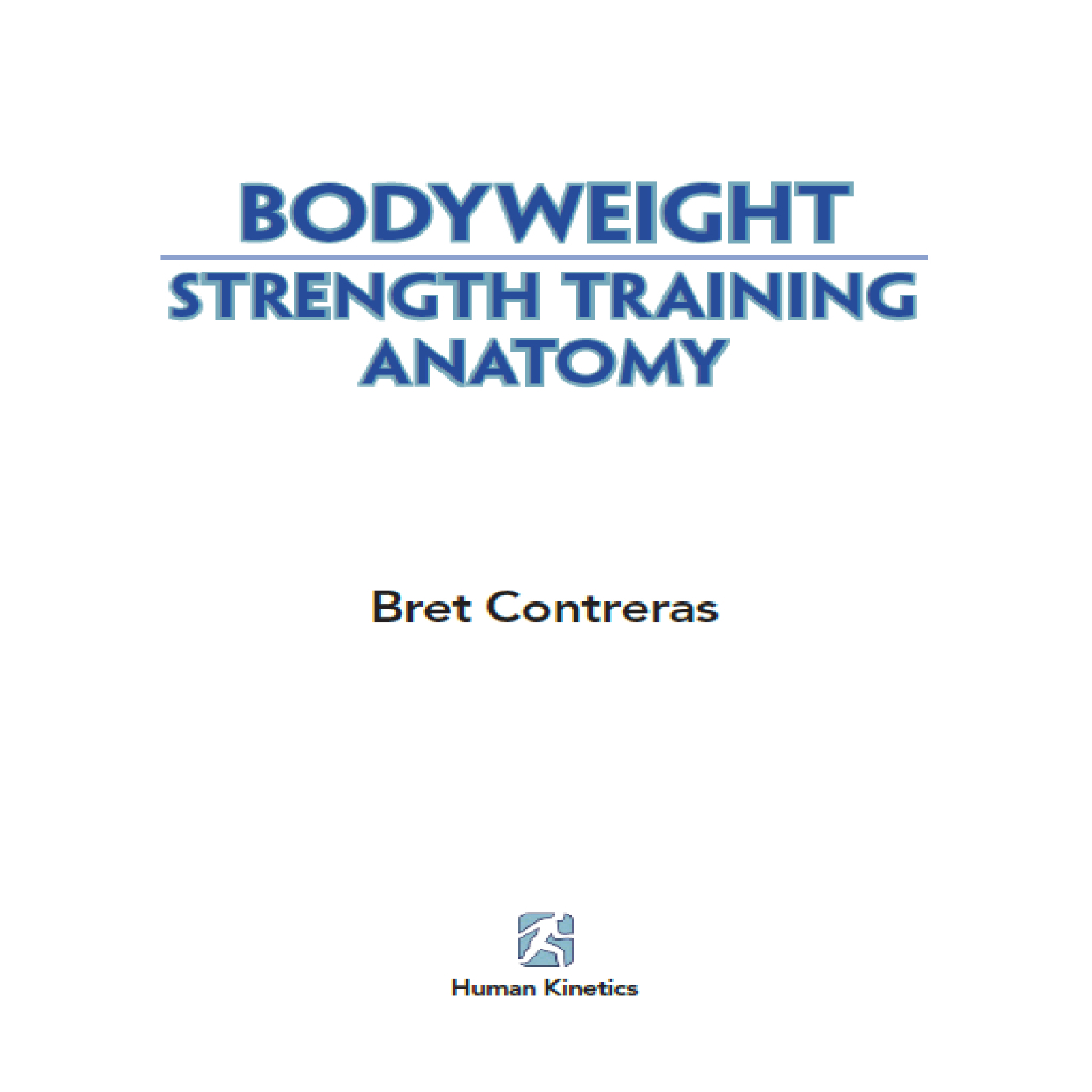 Jual [ENG09] Bodyweight Strength Training Anatomy Your Illustrated ...