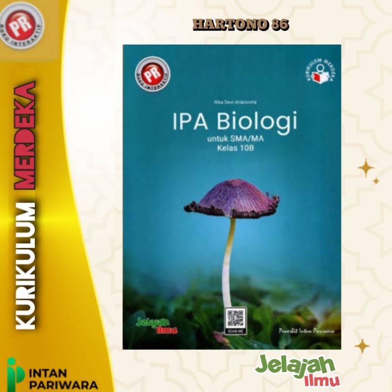 Jual Buku Pr Interaktif Pr Biologi Sma Ma Kelas 10 Jilid 10b Kurikulum