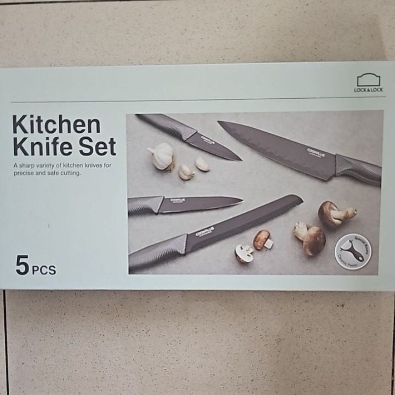 Jual Lock & Lock Kitchen Knife Set 5 pc | Shopee Indonesia