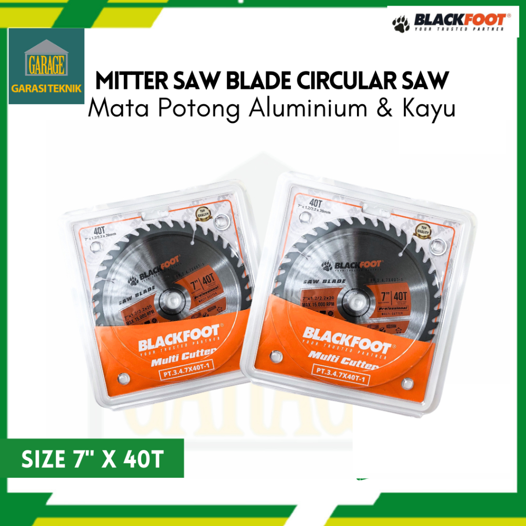 Jual Blackfoot Mata Pisau Potong Circular Saw Blade Inch Multi Cutter