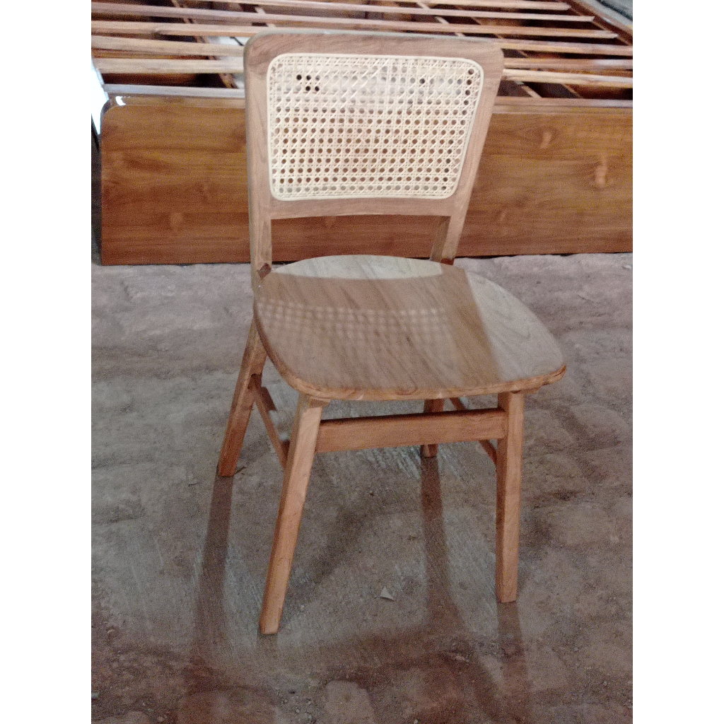Jual Kursi Ropan Kombinasi Rotan | Shopee Indonesia