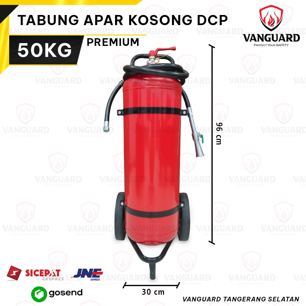 Jual Tabung Apar Dcp 50 Kg Kosong Ce Vanguard Set Komplit Premium