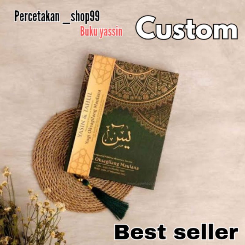 Jual Yassin, tahlil hardcover buku yassin lengkap dengan doa | Shopee ...