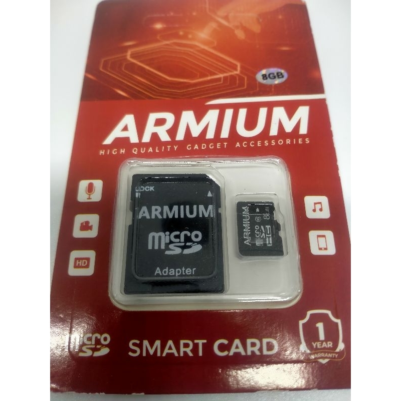 Jual Kartu Memori Micro SD oleh Armium Official 8gb 128gb dan 256gb ...