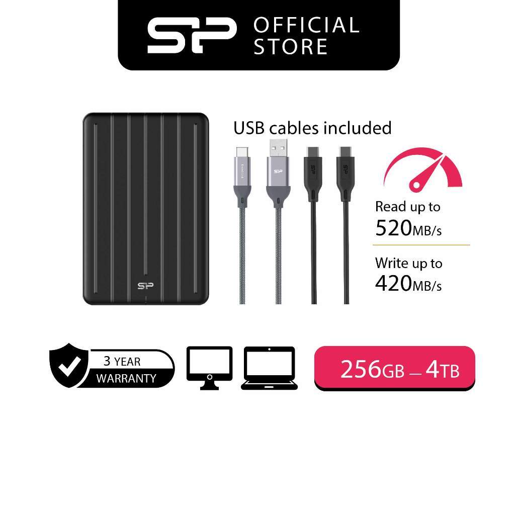 Jual Portable SSD Silicon Power Bolt B75 Pro USB 3.2 Gen 2- Gatotkaca ...