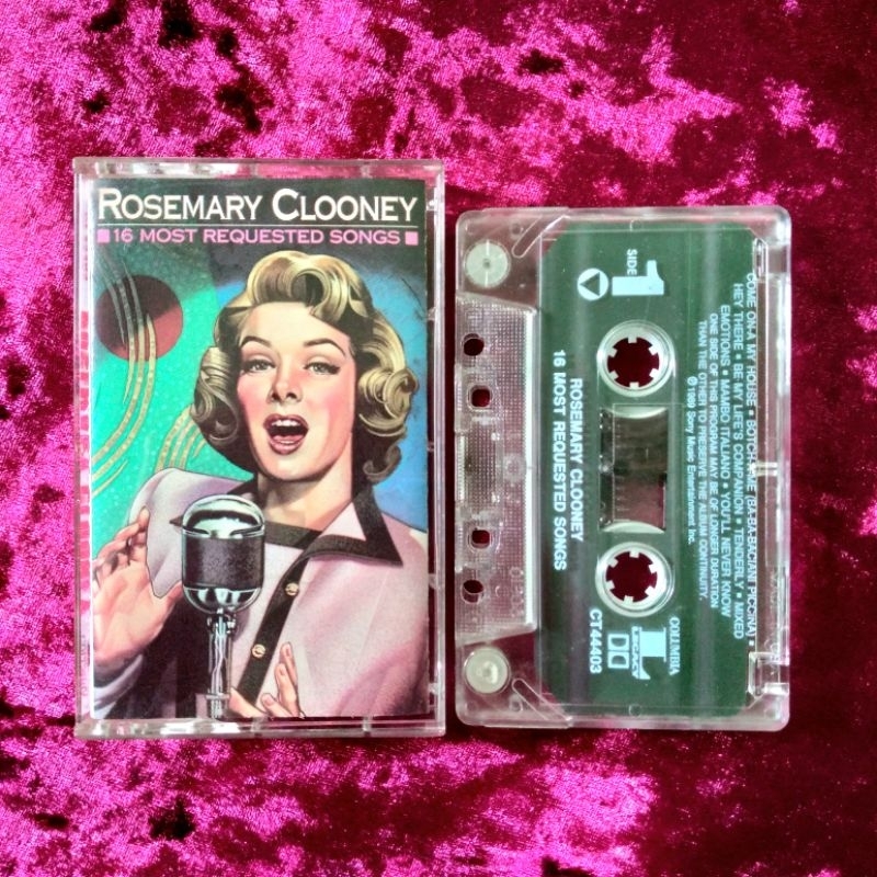 Jual Kaset Rosemary Clooney 16 Most Requested Songs (USA Press