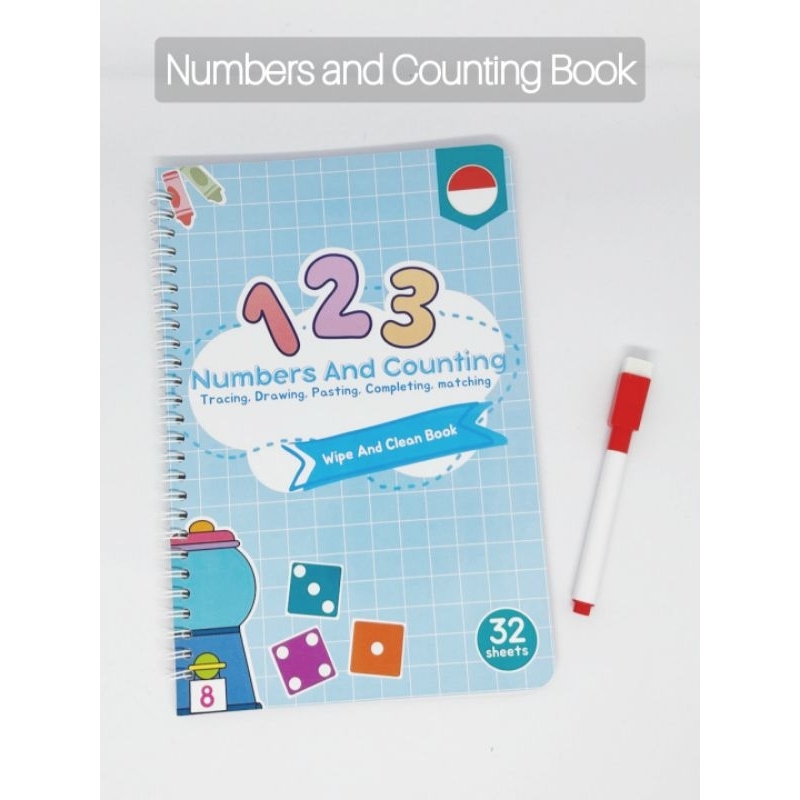 Jual BUKU AKTIVITAS ANGKA DAN BERHITUNG / NUMBERS AND COUNTING BOOK ...