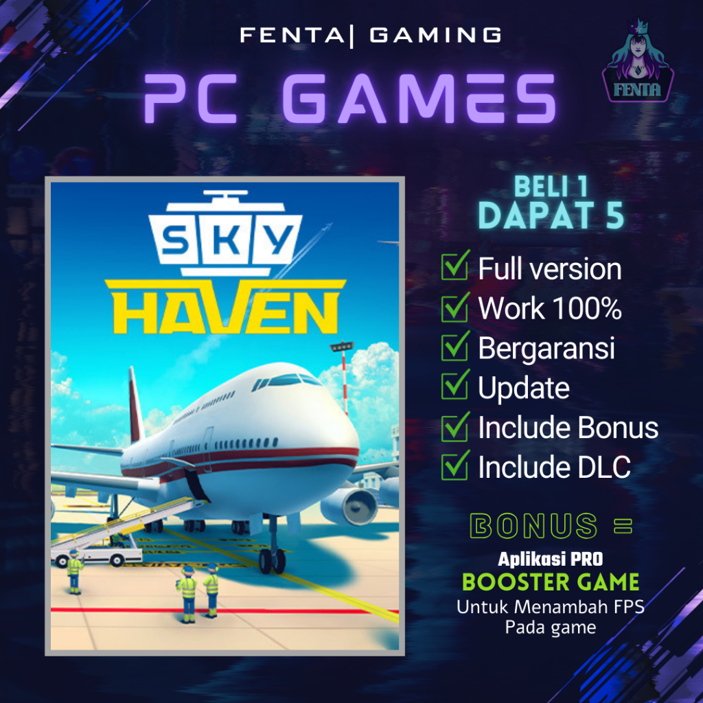 Jual SKY HAVEN TYCOON AIRPORT SIMULATOR - GAME PC - GAME LAPTOP ...