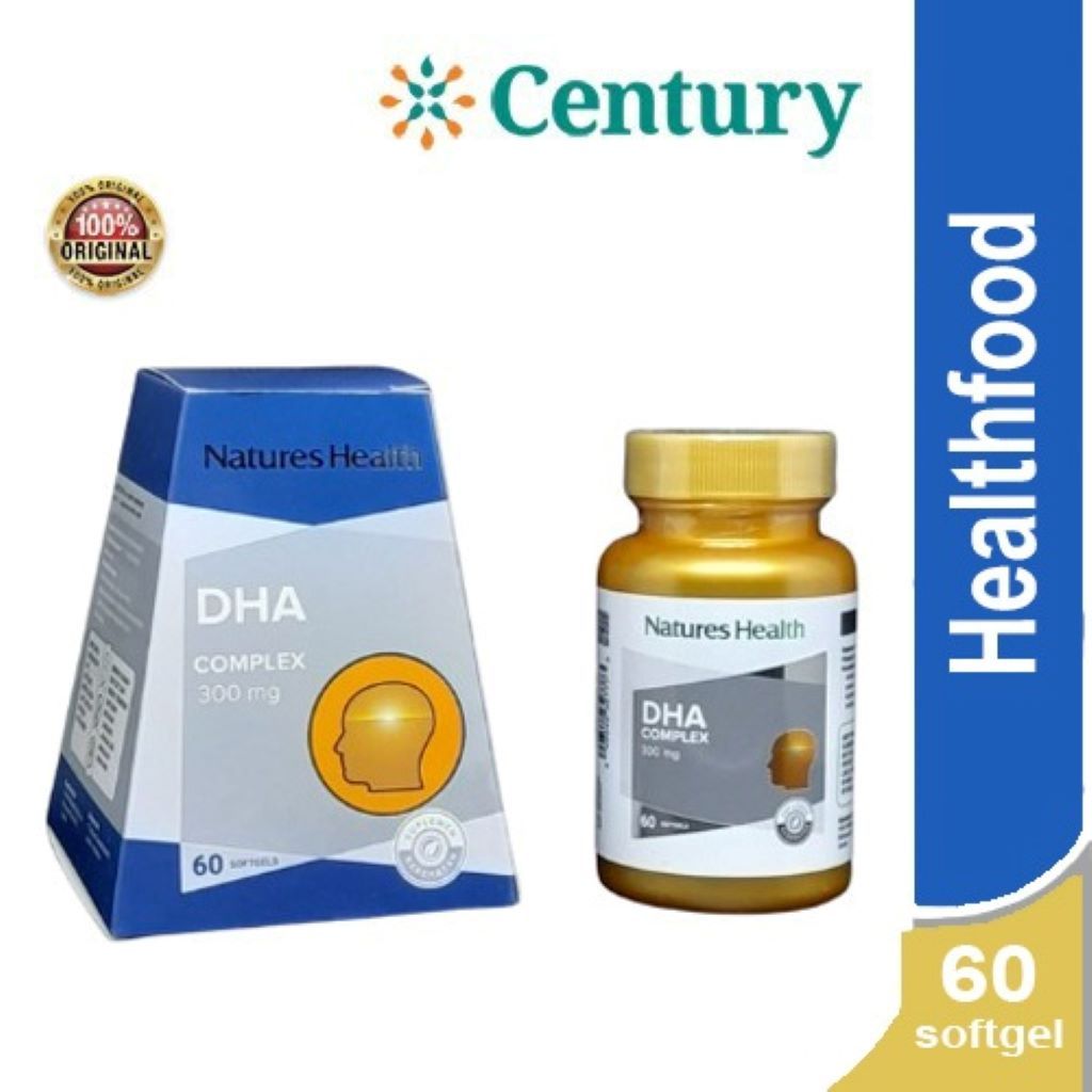 Jual Nature's Health DHA Complex 500mg 60 Capsul/Daya Ingat/Konsentrasi ...