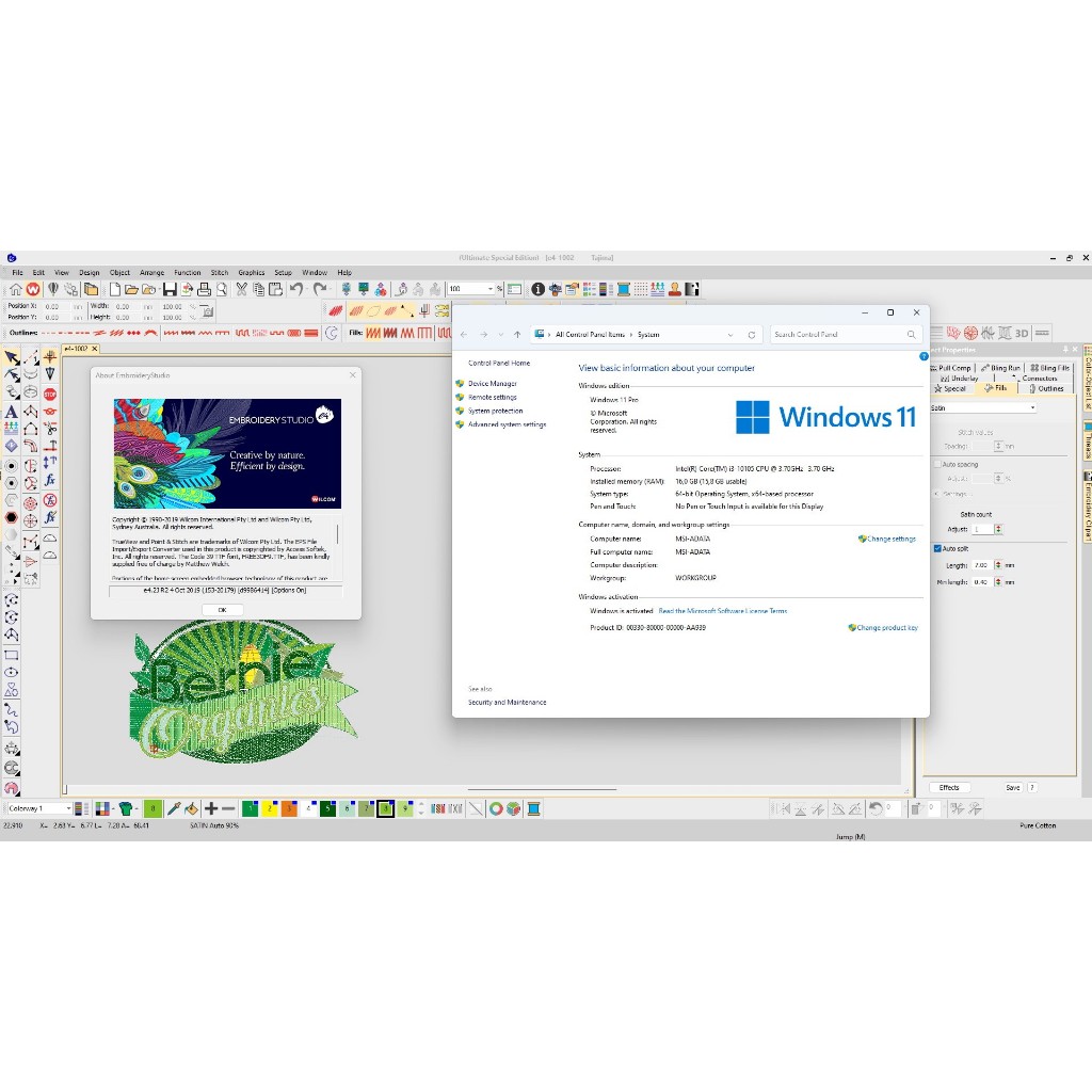 Jual PROGRAM DESAIN BORDIR - EMBROIDERY DESIGN SOFTWARE | Shopee Indonesia
