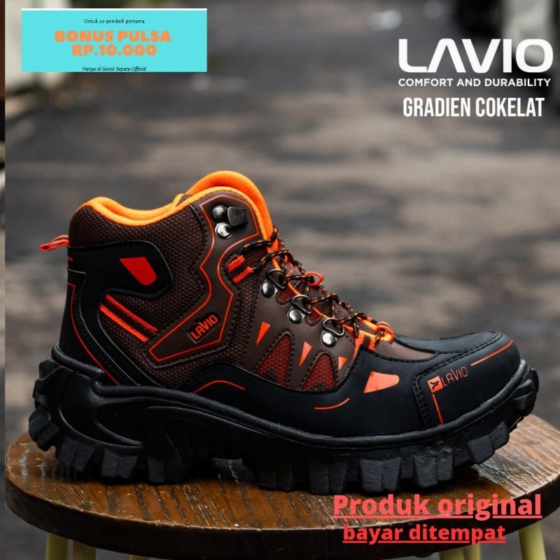 Jual Sepatu Safety Ujung Besi Keren Lavio Gradient cocok untuk Kerja ...