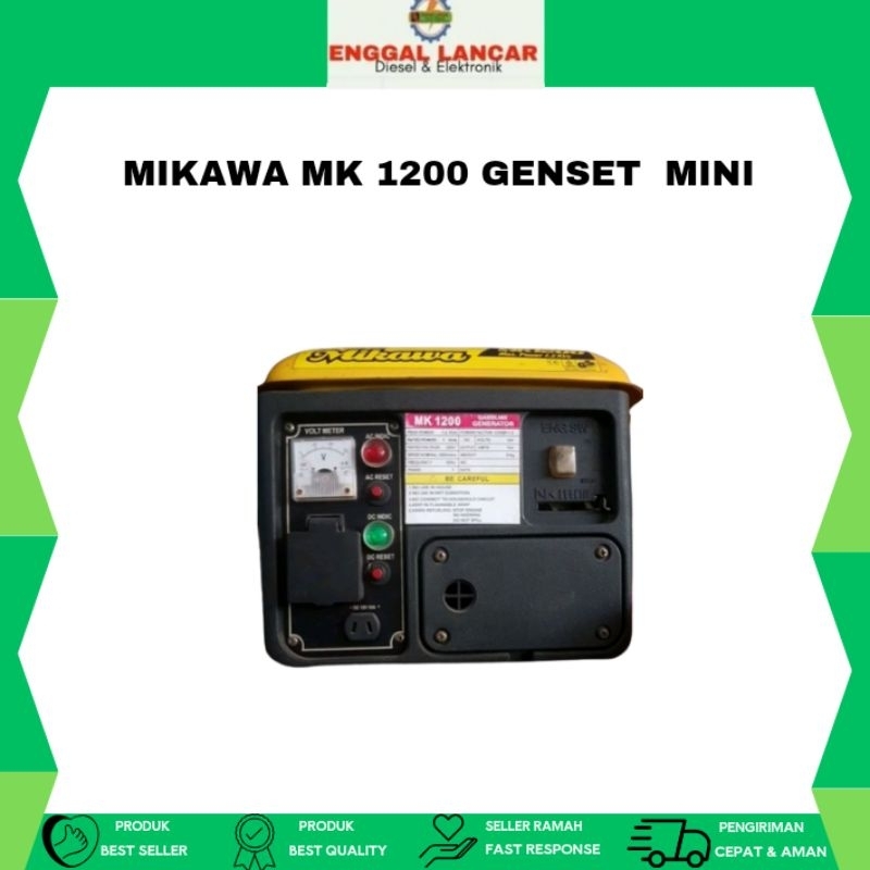 Jual Mikawa MK 1200 genset mini | Shopee Indonesia