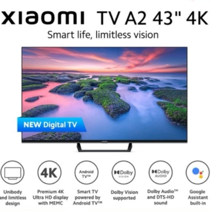 Jual Xiaomi Google TV 43 INCH FHD A Series / A 2025 PRO series Digital ...