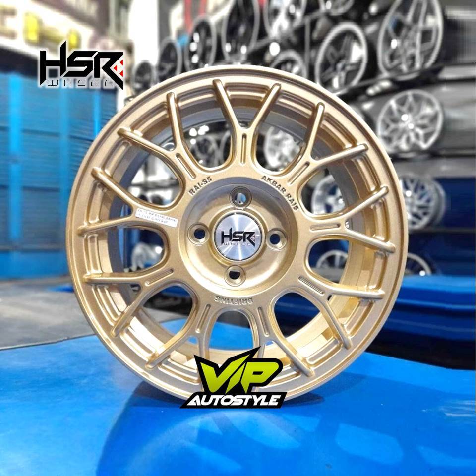 Jual Velg Racing R Hsr Rai S Gold Agya Ayla Calya Sigra Brio Rs