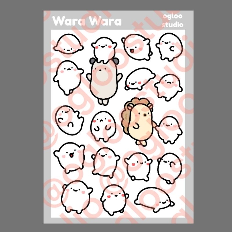 Jual Warawara Stickersheet | Shopee Indonesia