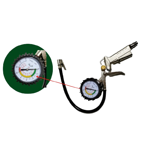 Jual Inflator And Gauge Kit / Alat Ukur Angin Ban 7548 / Inflator Alat ...