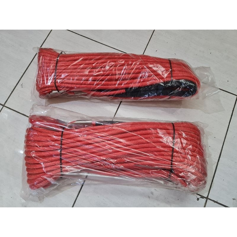 Jual Synthetic Rope Spydura Winch. Tali Plasma Bungkus 14mm x 40 meter ...