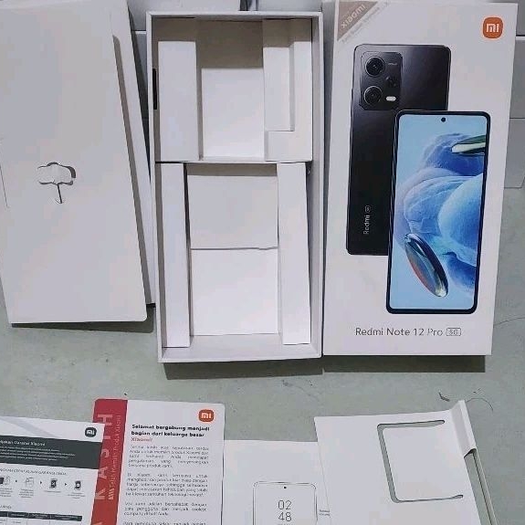 Jual Dus box redmi not 12 pro 5G asli copotan | Shopee Indonesia