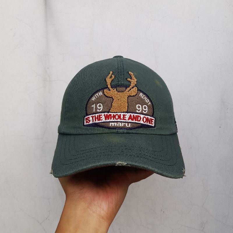Jual RIPPED CAPS MARU | TOPI SECOND ORIGINAL | Shopee Indonesia