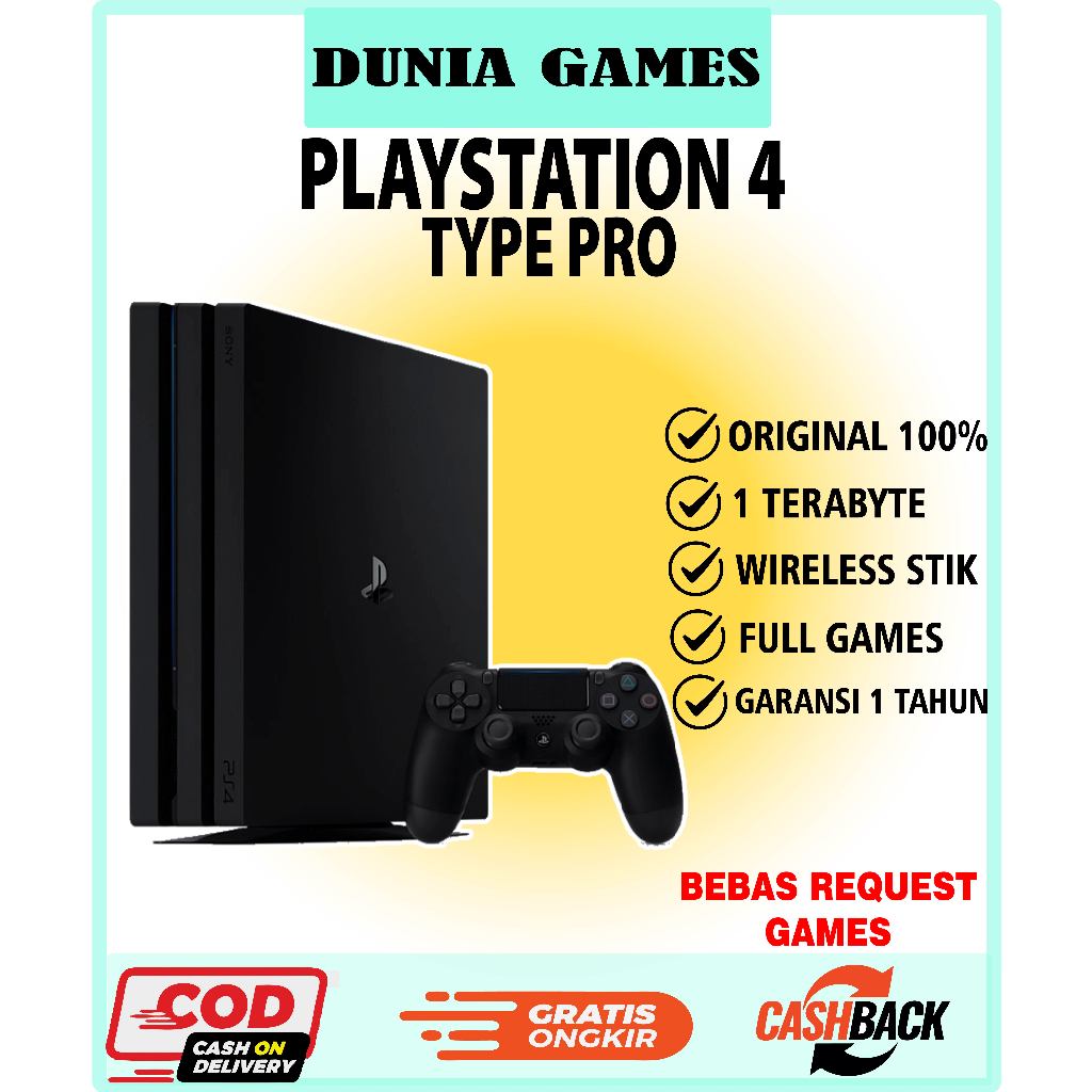 DUNIA GAMES PS4 PRO/SLIM/FAT HFW (HEN) VERSI FULL GAMES PERMANEN  HARDDISK INTERNAL 500GB 1TB