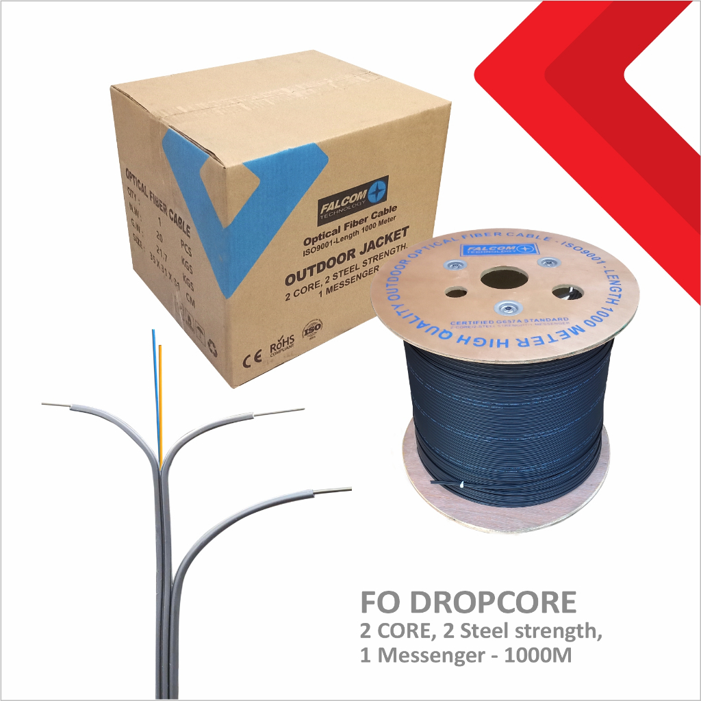 Jual DROPCORE 2 CORE 3 SELING 1000 meter Best Quality | Shopee Indonesia