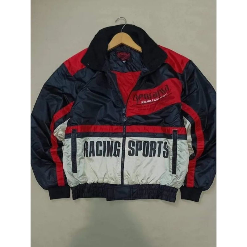 Jual JAKET RACING MOTORVINTAGE Brand . GEORAMA YAMAHA | Shopee Indonesia