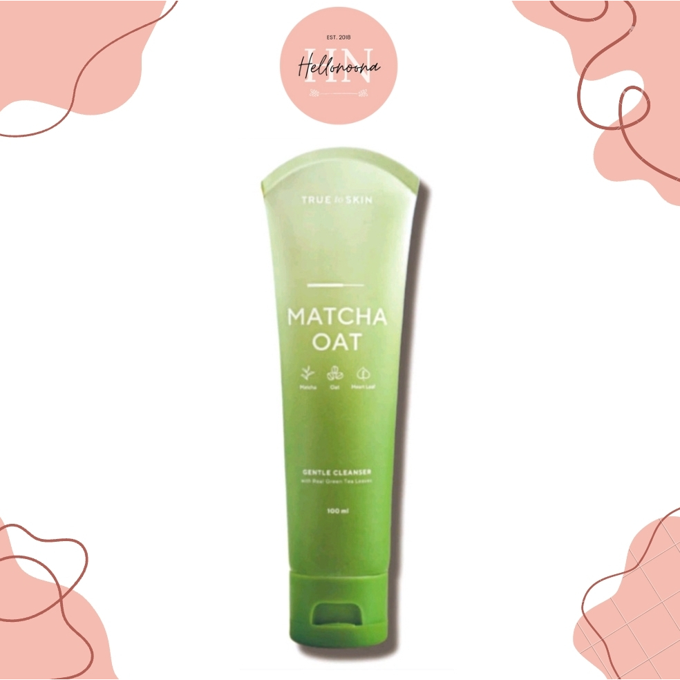 Jual TRUE TO SKIN - Matcha Oat Gentle Cleanser 100ml | Shopee Indonesia