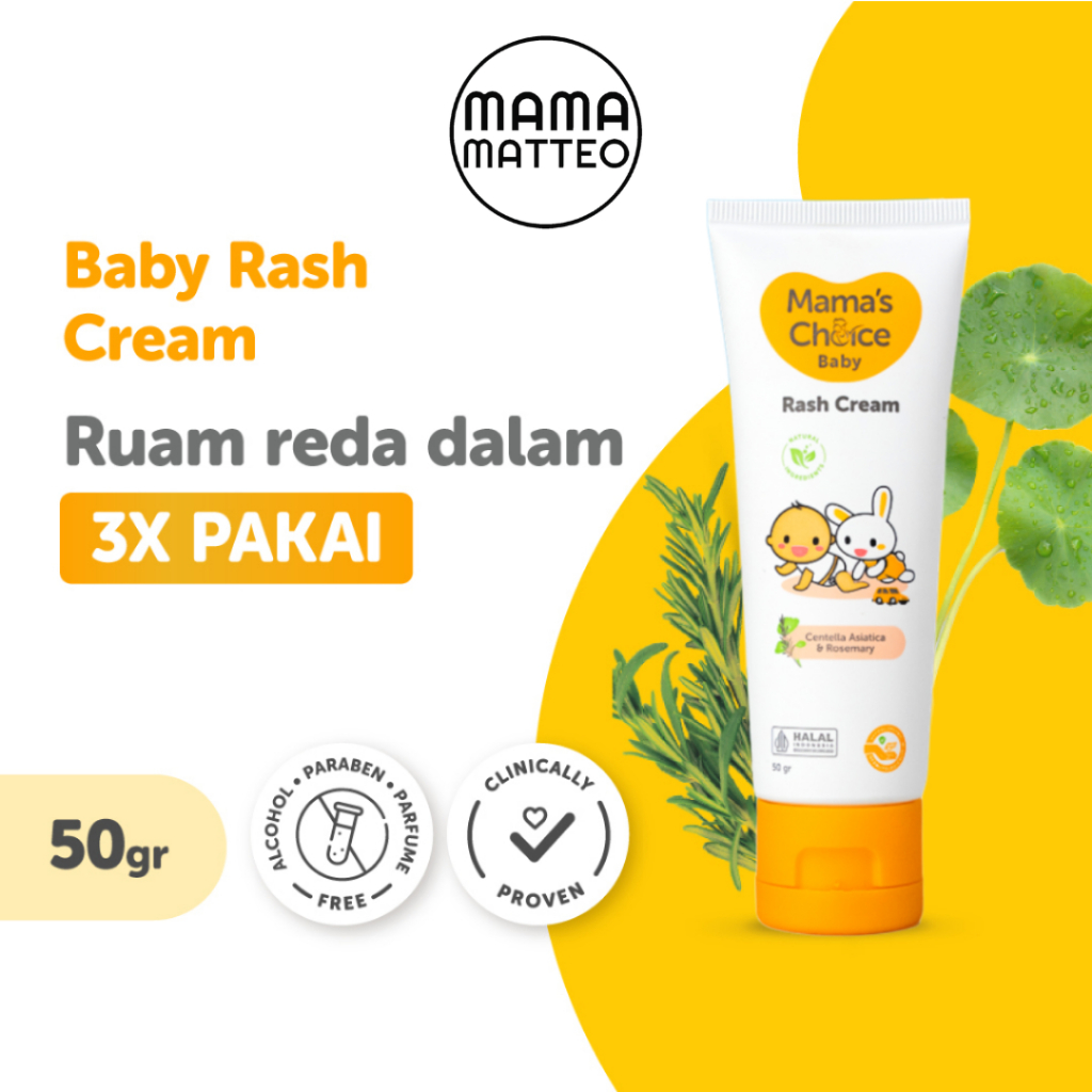 Jual MAMA'S CHOICE Baby Rash Cream 50ml / Mamas Choice Krim Iritasi ...