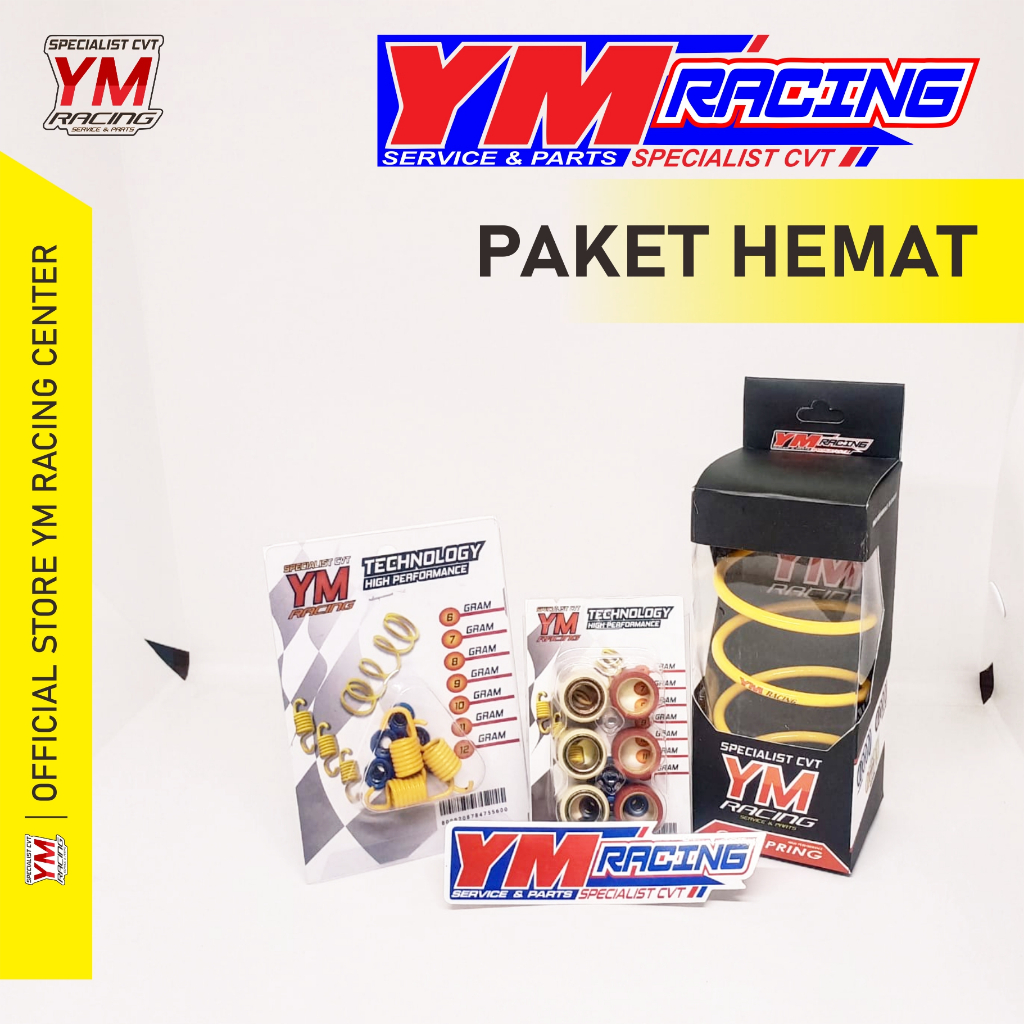 Jual Paket Hemat Upgrade Cvt Rpm All Matic Ym Racing Upgrade Hemat Cvt Rpm Untuk