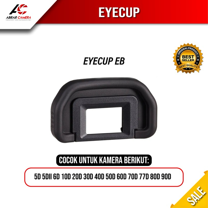 2PCS Rubber EB Eyecup For Canon EOS 90D 80D 70D 60D - View #8