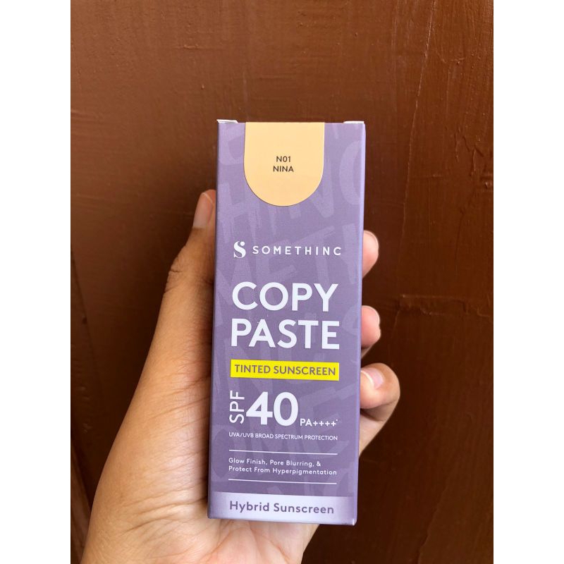Jual SOMETHINC Copy Paste Tinted Sunscreen SPF 40 PA++++ - Skin Tint ...