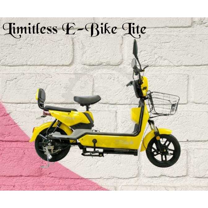 Jual Sepeda Listrik Limitless Lite Electric Bike Moped 500 Watt
