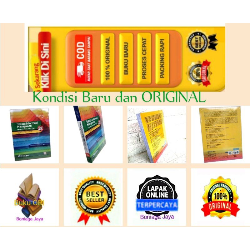 Jual Buku Original..! Sistem Informasi Manajemen Edisi 13 - Kenneth C ...