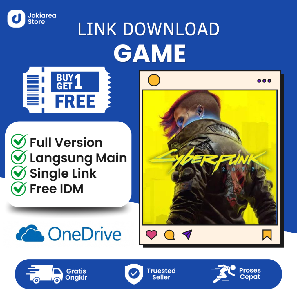 Jual CYBERPUNK 2077 CYBERPUNK FULL VERSON PC LAPTOP LINK DOWNLOAD 