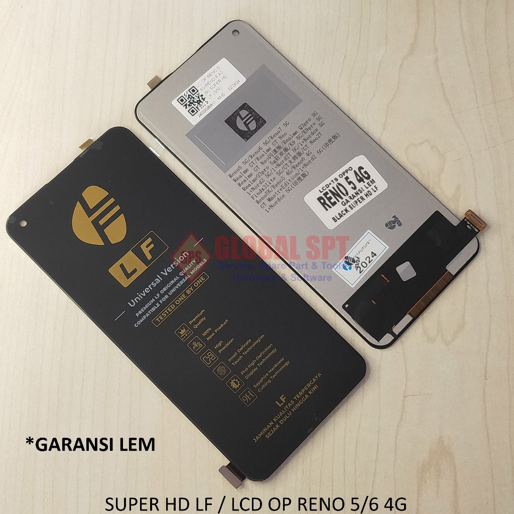 Jual LCD TOUCHSCREEN OPPO RENO 5F / A95 4G / A74 4G / 8Z / 7Z / REAL 8 ...