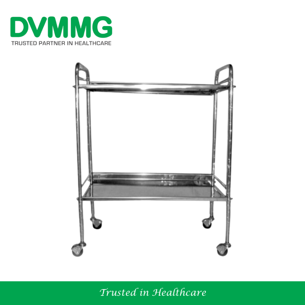 Jual Onemed Meja Instrumen 2 Rak Stainless Steel | Shopee Indonesia