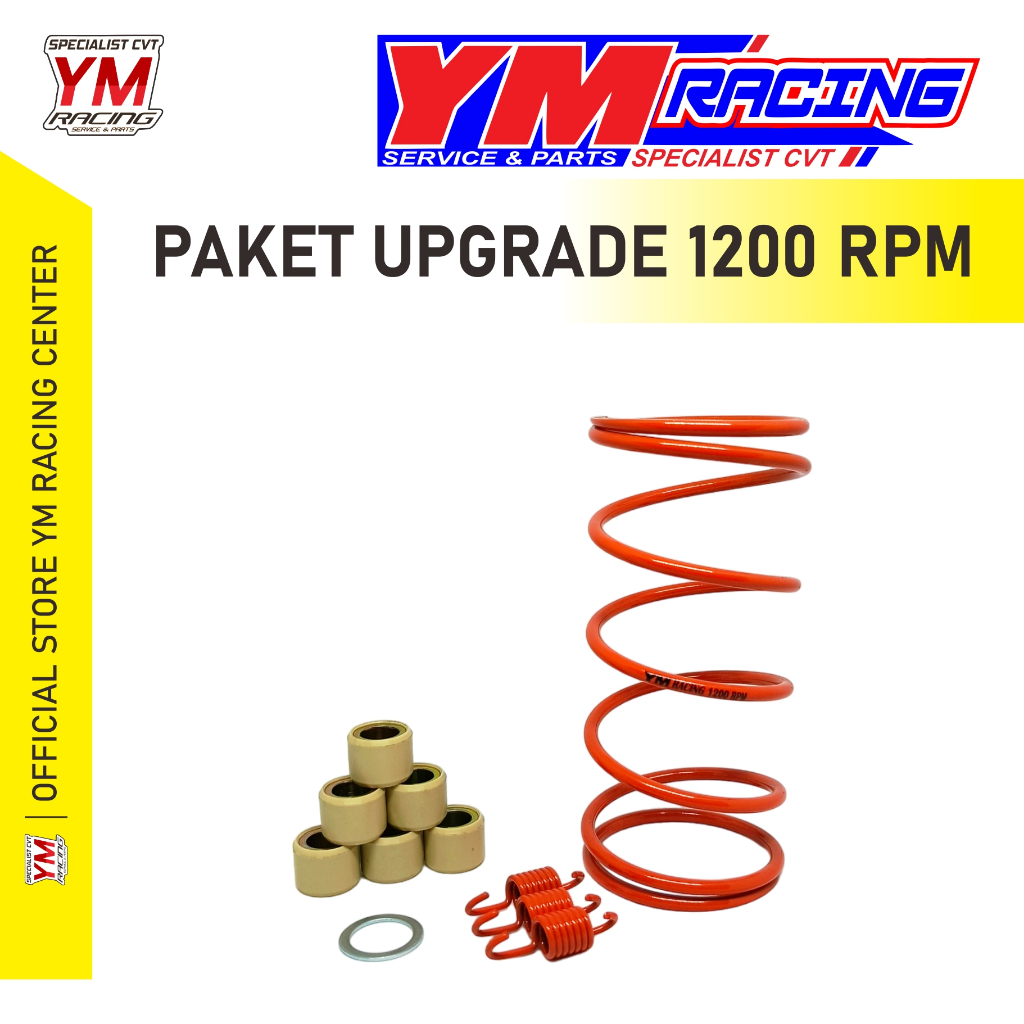 Jual PAKET UPGRADE CVT 1200 RPM UNTUK SEMUA MOTOR MATIC / UPGRADE CVT ...