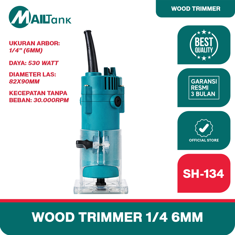 Jual Mailtank Sh Wood Trimmer Mesin Router Profil Kayu Mm