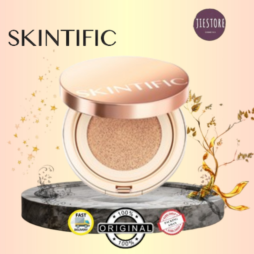Cushion Fond De Teint Skintific - SPF35 PA++ - Longue Tenue 24H - Teintes Multiples