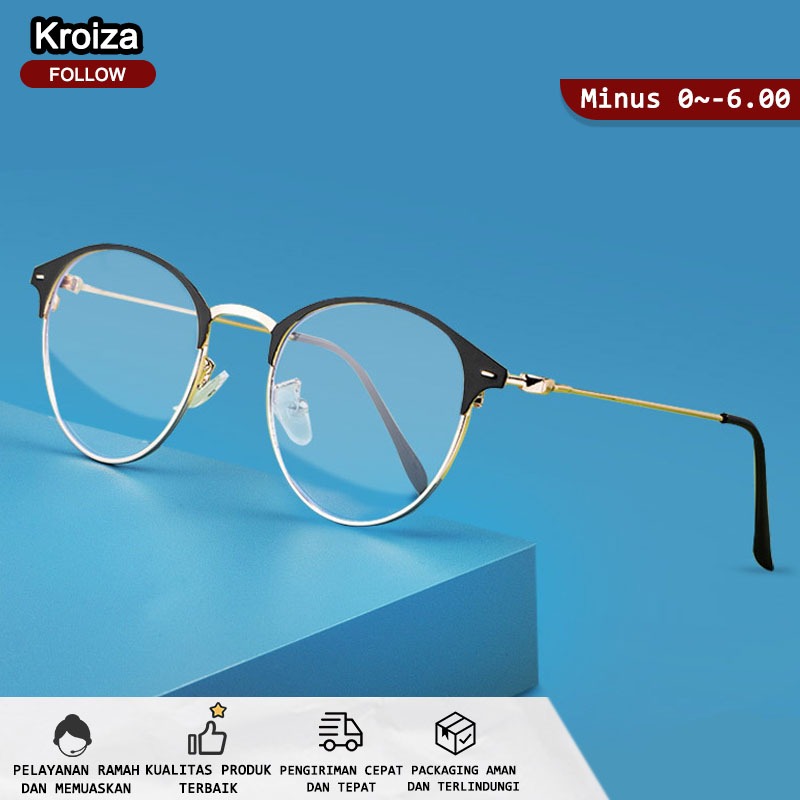 Jual kacamata minus photocromic 2 in 1 Pria Cowok Wanita terbaru Frame ...