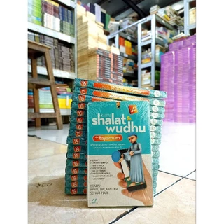 ( PROMO BUKU MURAH ORIGINAL ) BUKU BACAAN ISLAM / KARTU SHALAT WUDHU / BEST SELLER / AGAMA ISLAM / BELAJAR SHALAT / PANDUAN SHALAT / BACAAN SHALAT