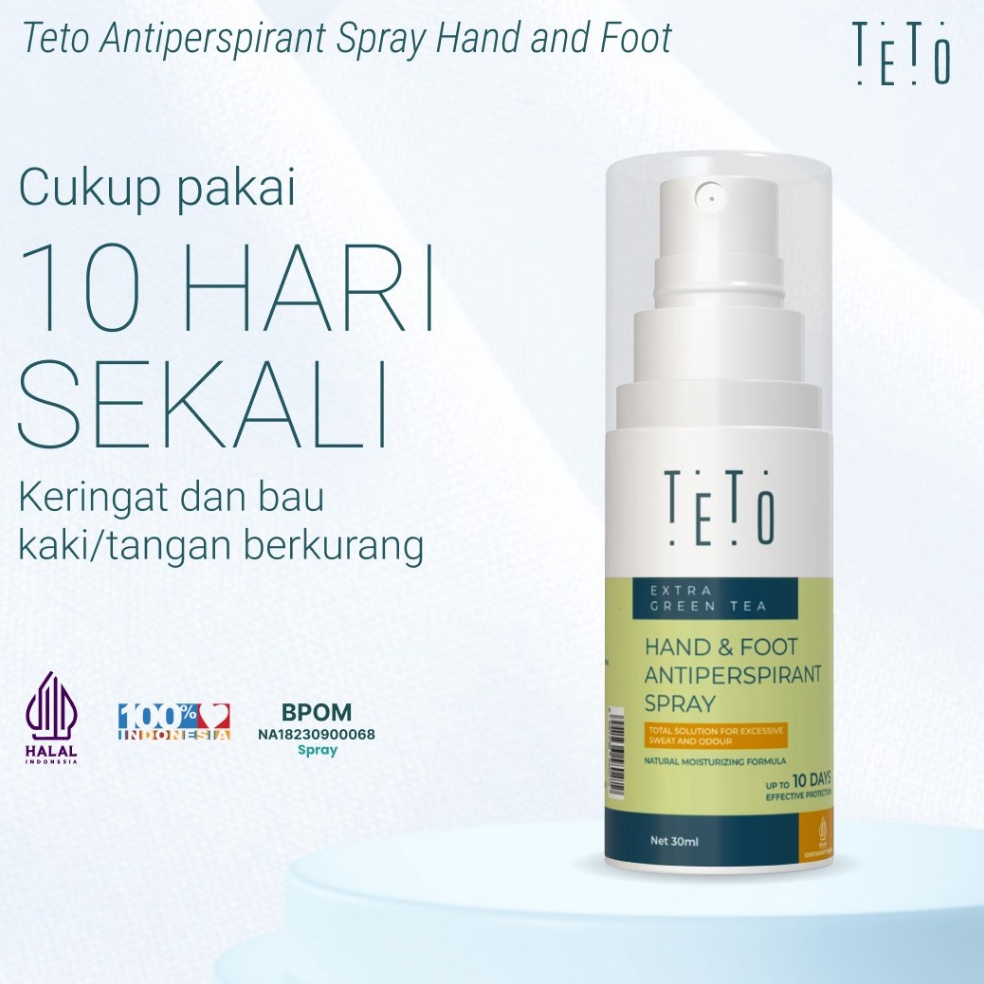 Jual Produk terbaru Teto Hand and Foot Spray 3ml yang mengurangi ...