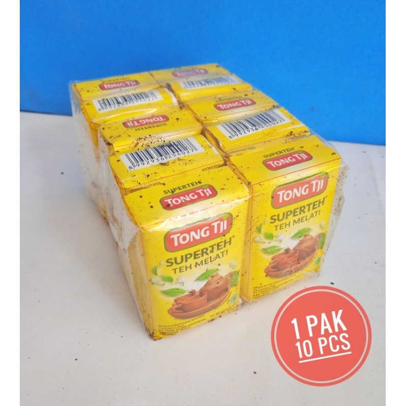 Jual Teh Tong Tji Super Kuning 1 Pak 10 Pcs | Shopee Indonesia