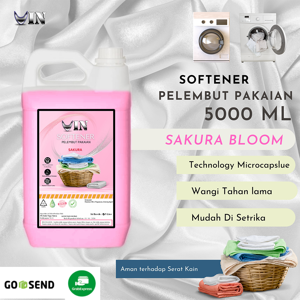 Jual SOFTENER, Pelembut Pakaian dan Pewangi Pakaian 5 liter | Shopee