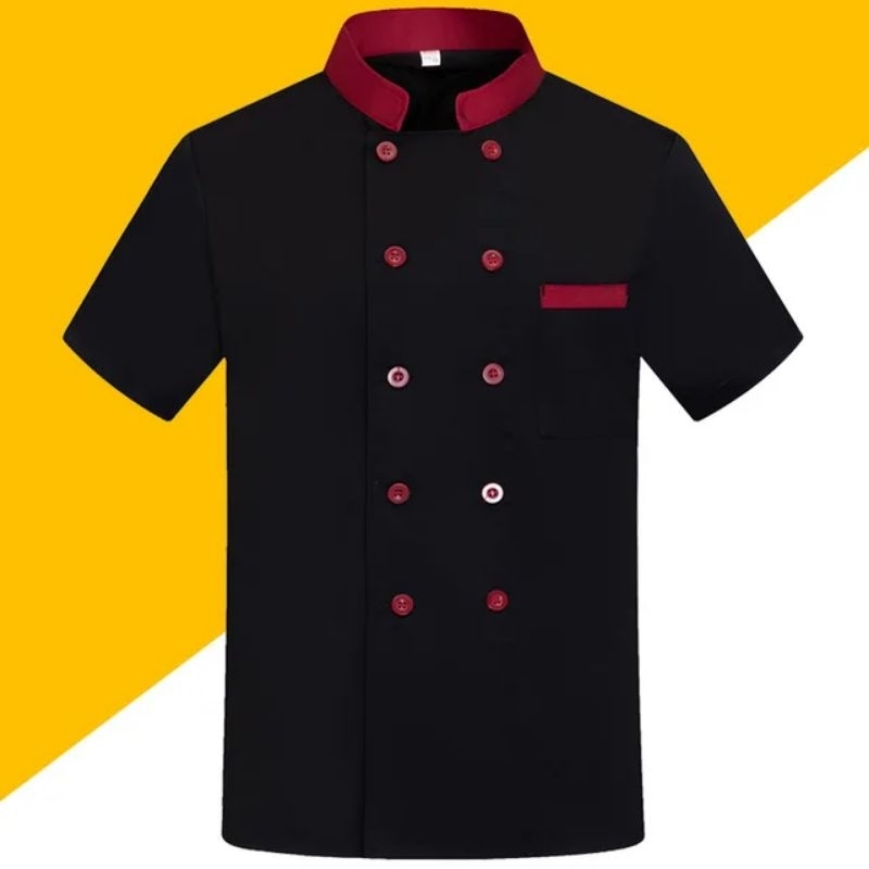 Jual Baju Chef Baju koki Unisex ( kode G.w1 ) | Shopee Indonesia