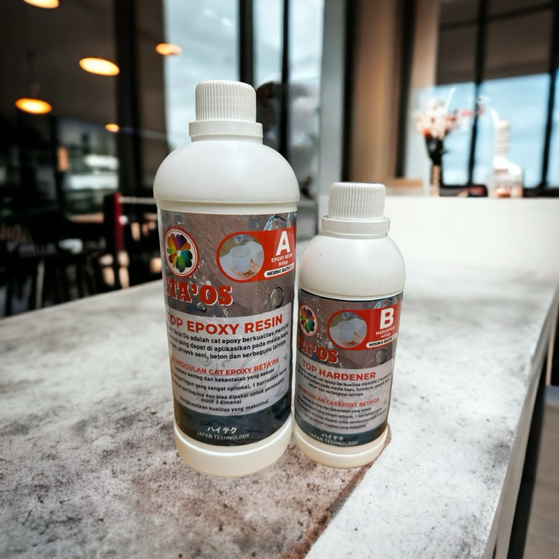 Jual epoxy resin dan hardener satu paket Shopee Indonesia