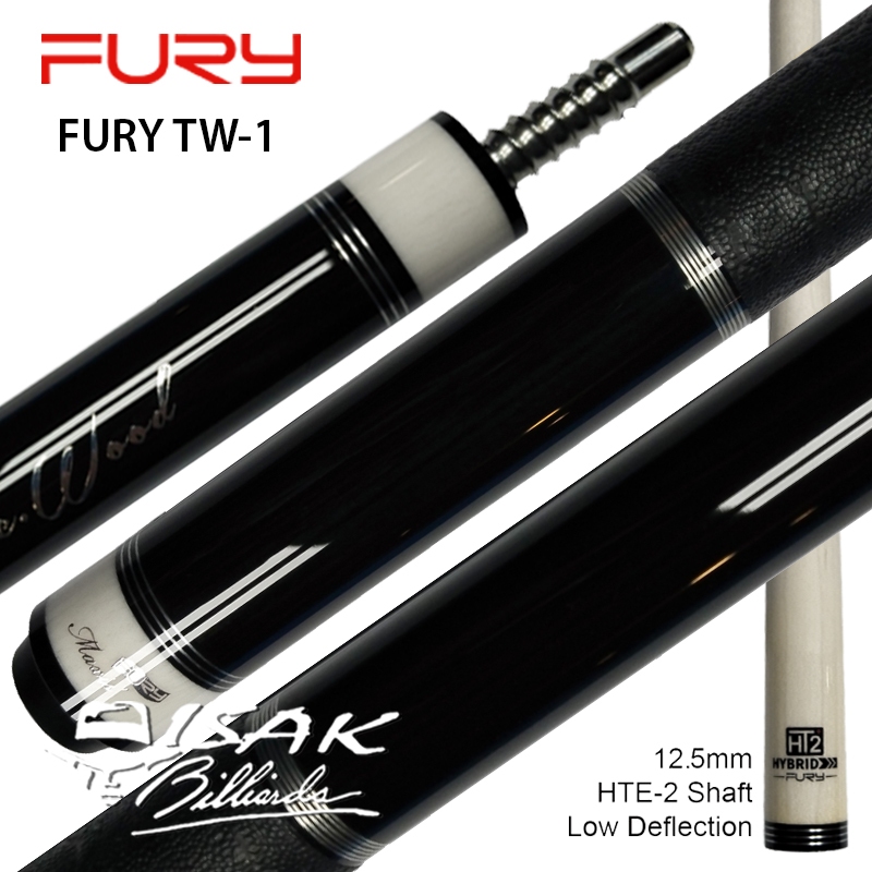Jual Fury TW-01 Maple Pool Cue - 12.5 mm - Billiard Stick Stik Biliar ...