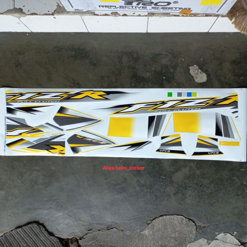 Jual Sticker striping motor yamaha fiz r F1 ZR 2004 full clutch custom ...