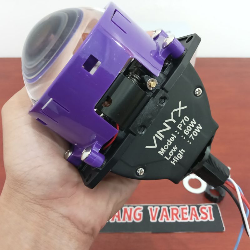 Jual LAMPU LED HEADLAMP VINYX P70 LASER 3 INCH PRUPLE LENS 78 WAT ...